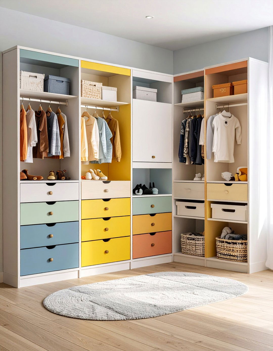 Growth Adaptable Systems - 25 Nursery Closet Ideas for Organized and Stylish Storage