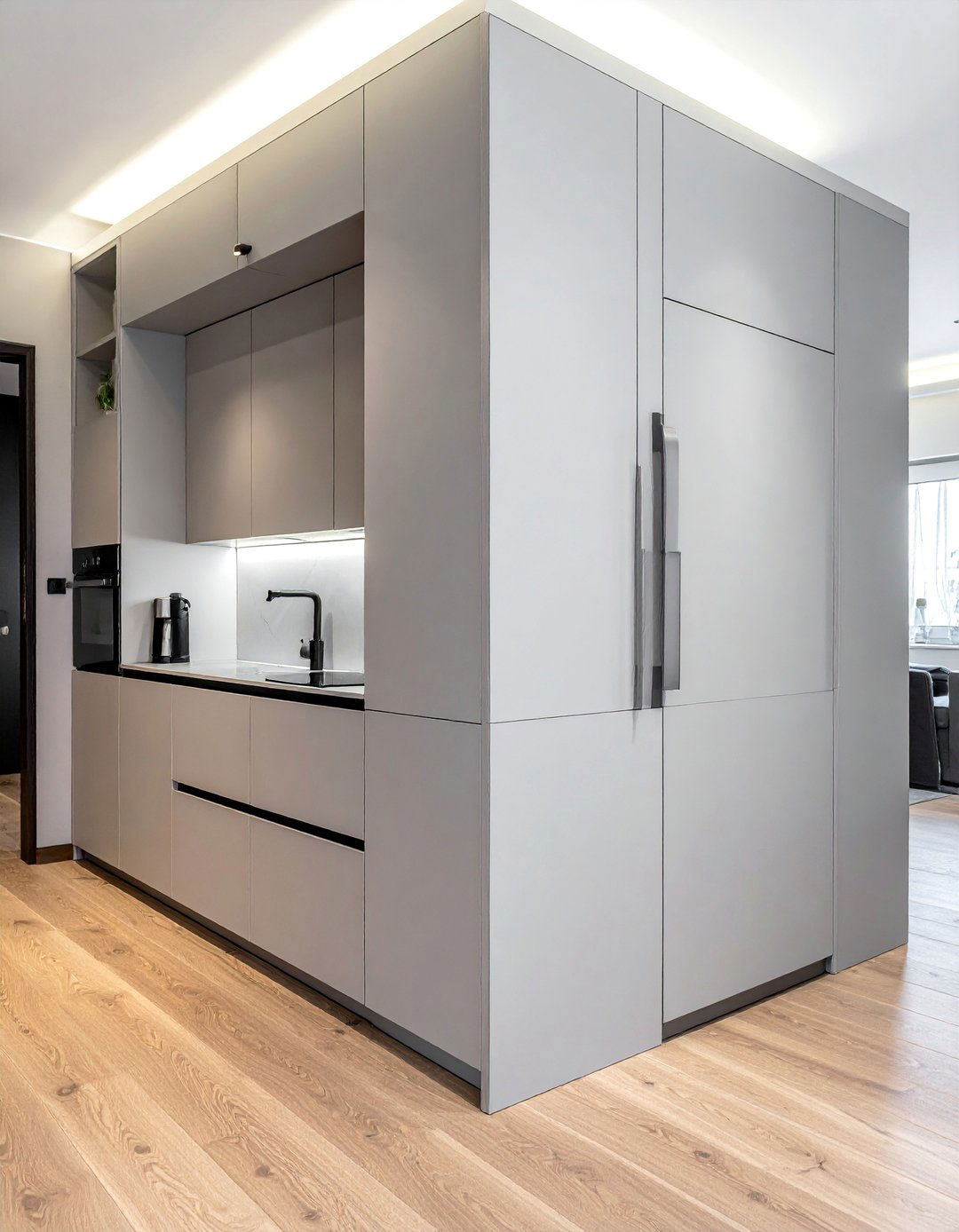 Handleless Cabinet Systems - 40 Modern Kitchen Ideas for a Sleek and Functional Space