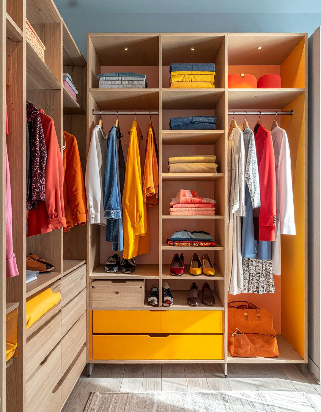 Hanging Organization Accessories - 30 Dressing Room Ideas to Organize Your Space