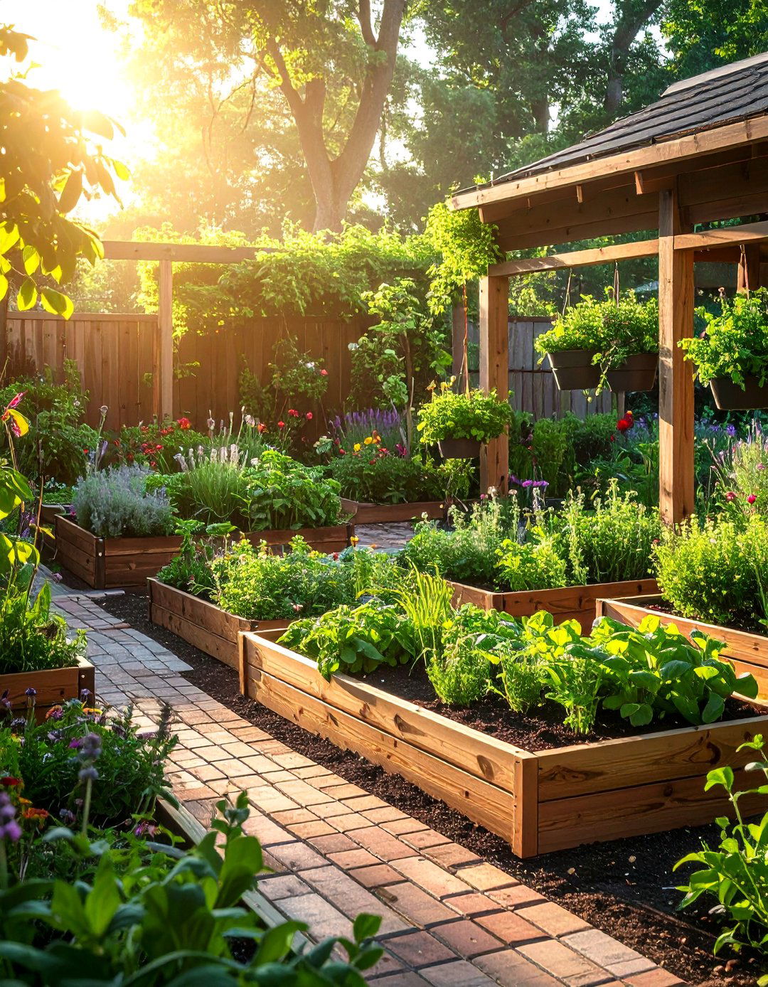 Herb Kitchen Gardens - 40 Beautiful Gardens to Inspire Your Outdoor Space