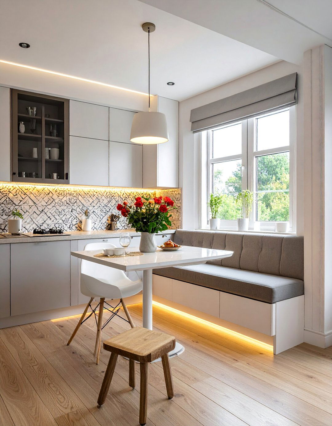 Hidden Breakfast Nook Kitchen - 25 Dream Kitchen Ideas for Your Modern Home