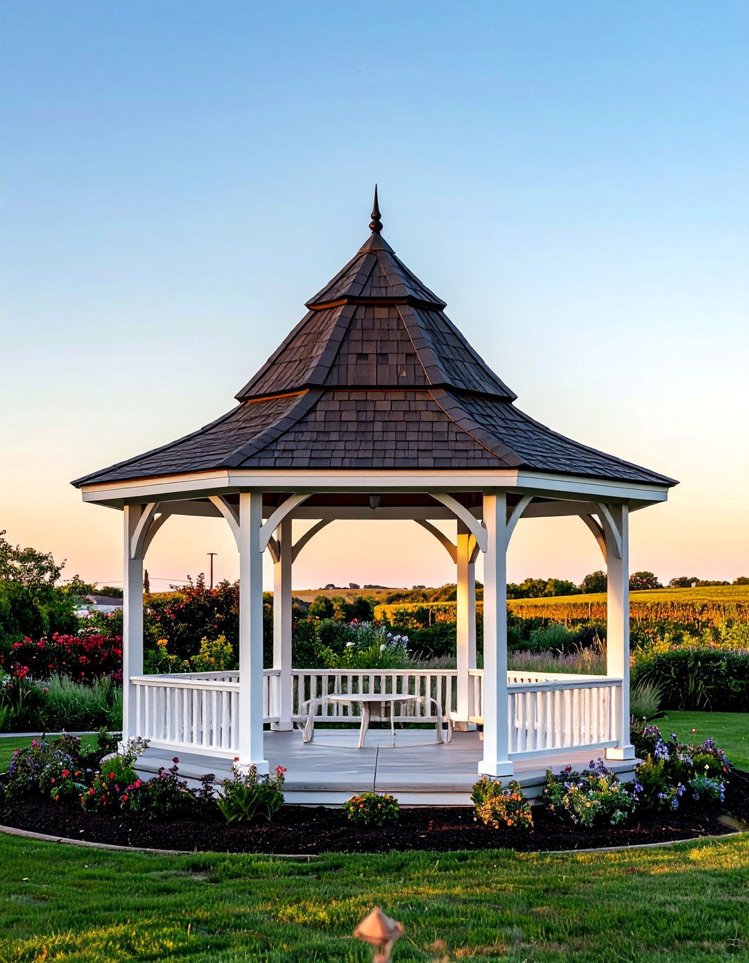 Hip Roof Style Gazebo - 40 Gazebo Design Ideas for a Beautiful Outdoor Space