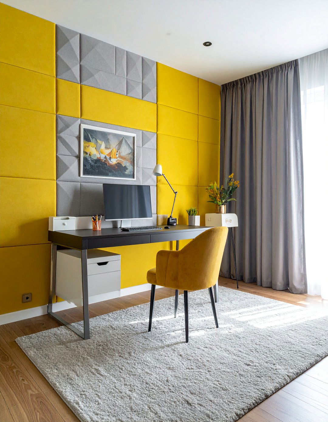 Home Office Acoustic Solutions - 40 Modern Home Office Ideas for a Productive Workspace