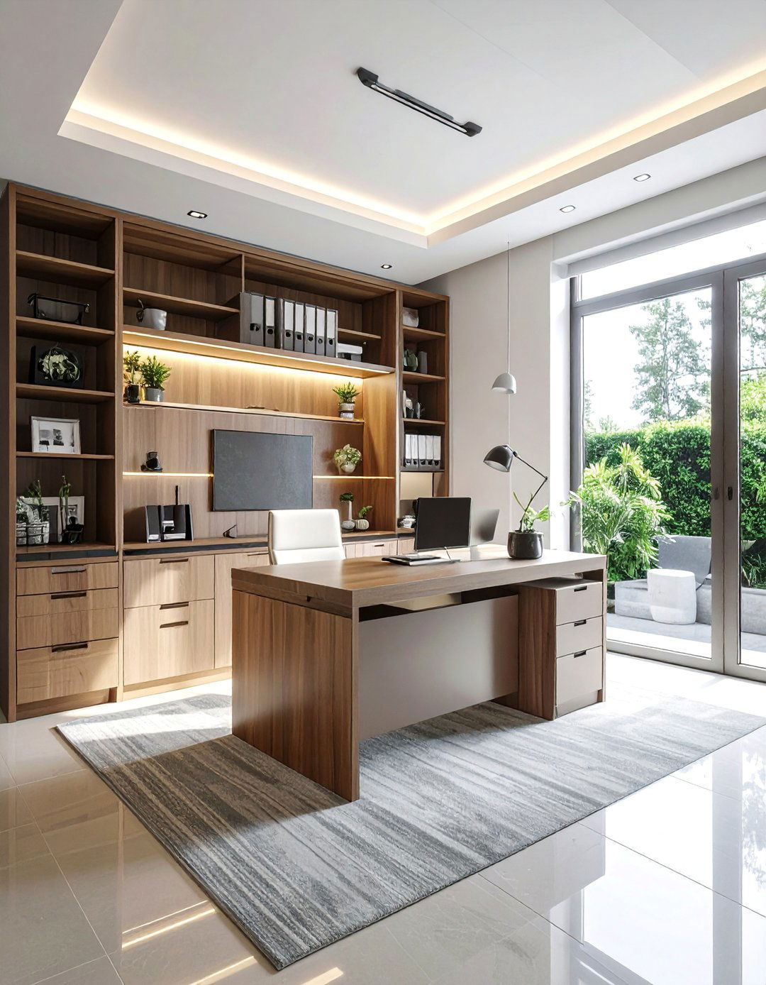 Home Office Built In Storage Solutions - 40 Modern Home Office Ideas for a Productive Workspace