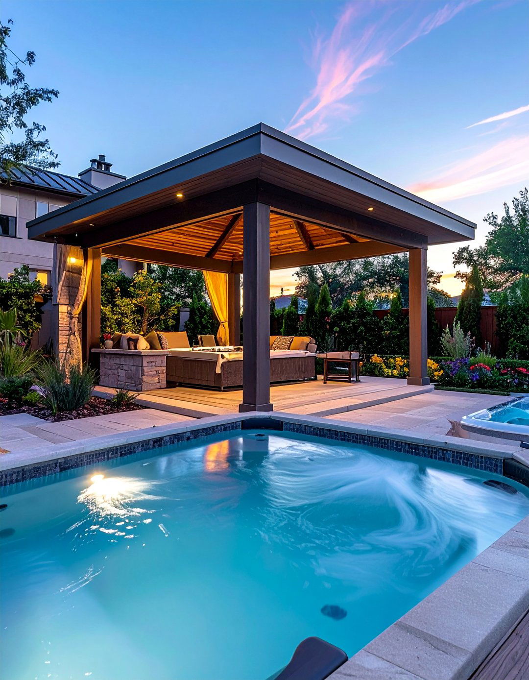 Hot Tub Gazebo Shelter - 40 Gazebo Design Ideas for a Beautiful Outdoor Space