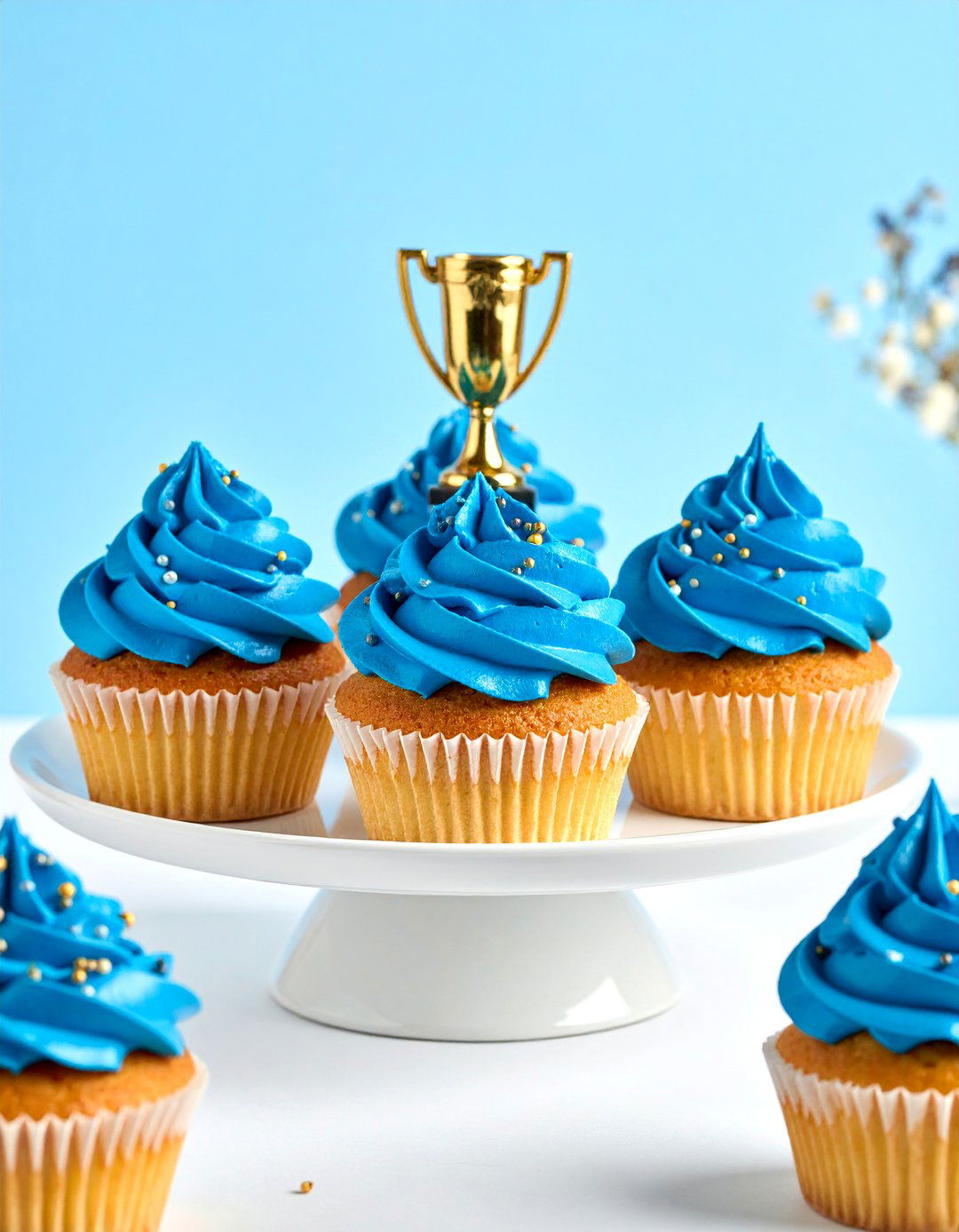 Hot Wheels Trophy Cupcakes - 25 Hot Wheels Birthday Party Ideas for Car-Loving Kids