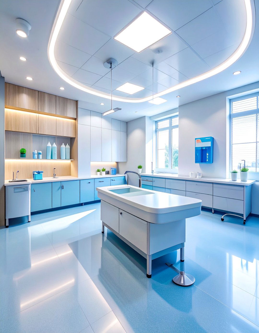 Hygiene Focused Clean Room - 20 Lactation Room Ideas for Comfort and Privacy