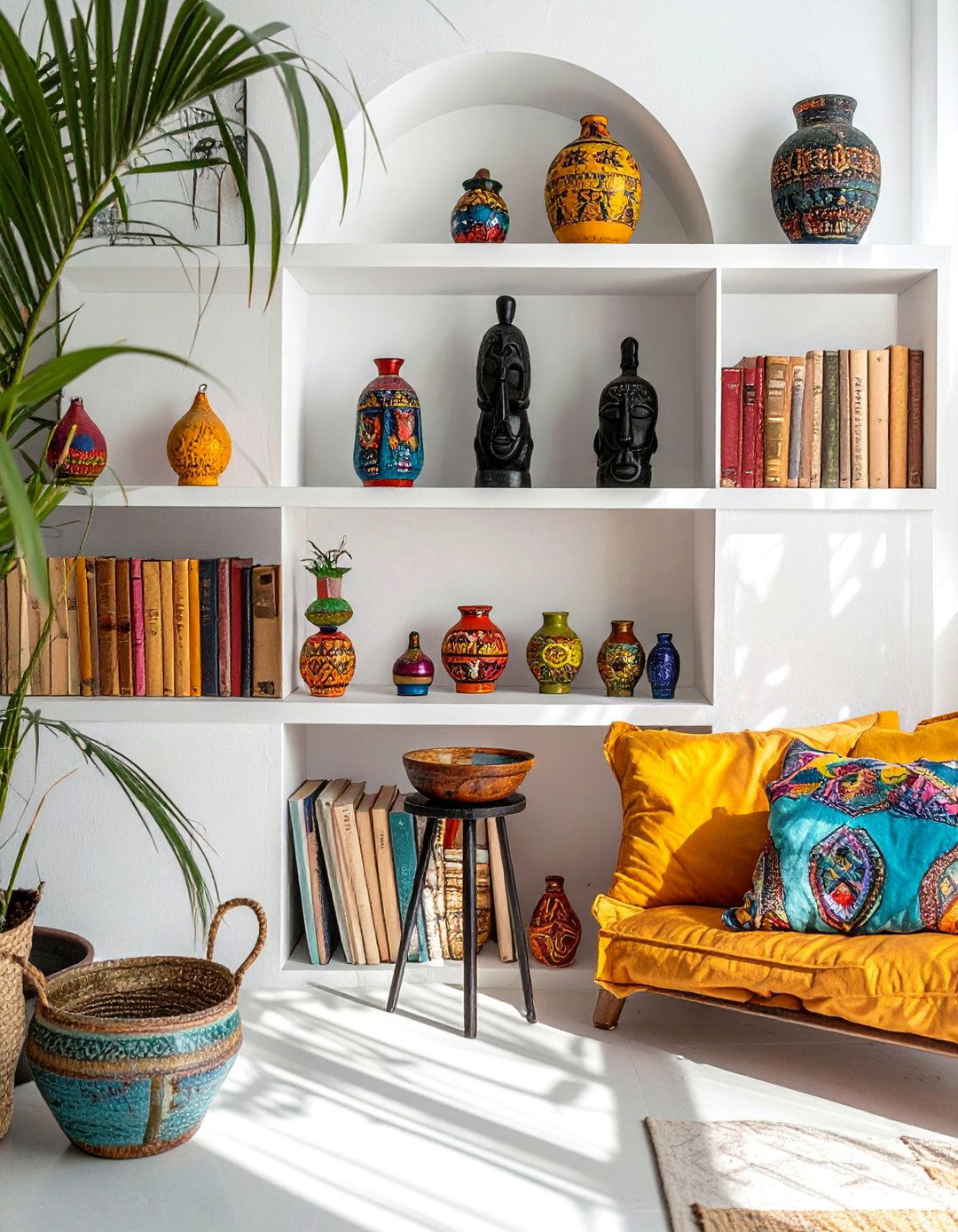 Incorporating Global Accents and Travel Souvenirs - 25 Eclectic Interior Design Ideas for Unique Spaces