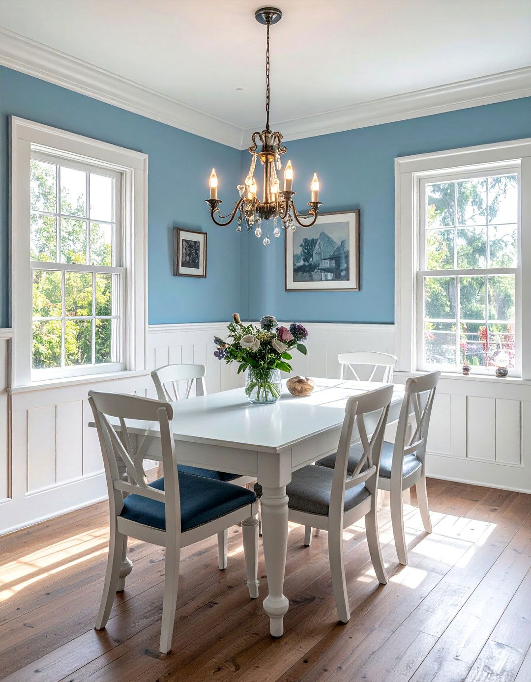 Incorporating Wainscoting on Walls - 30 Cottage Decorating Ideas for a Charming Home