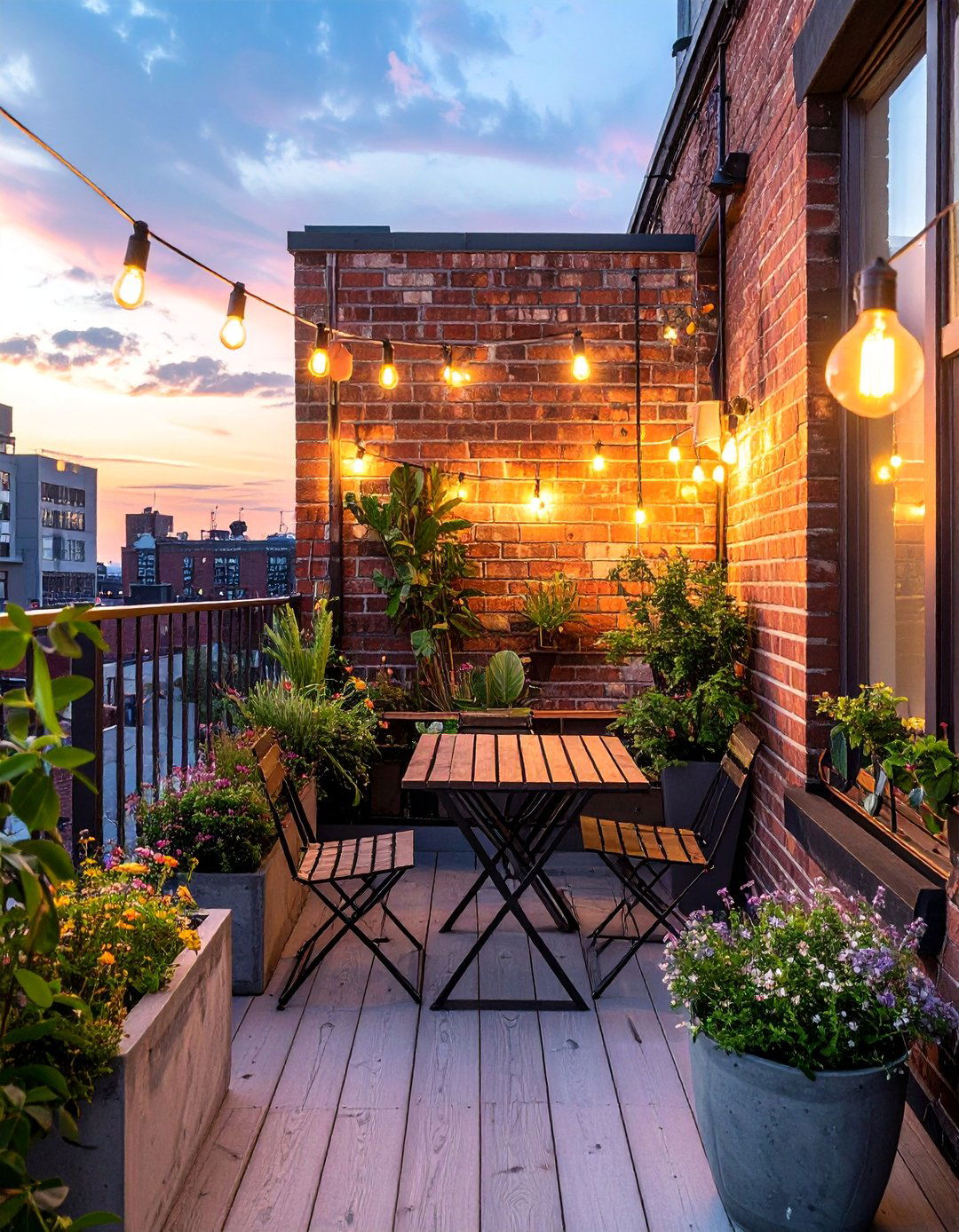 Industrial Chic Loft Balcony - 20 Loft Balcony Ideas to Maximize Your Urban Space