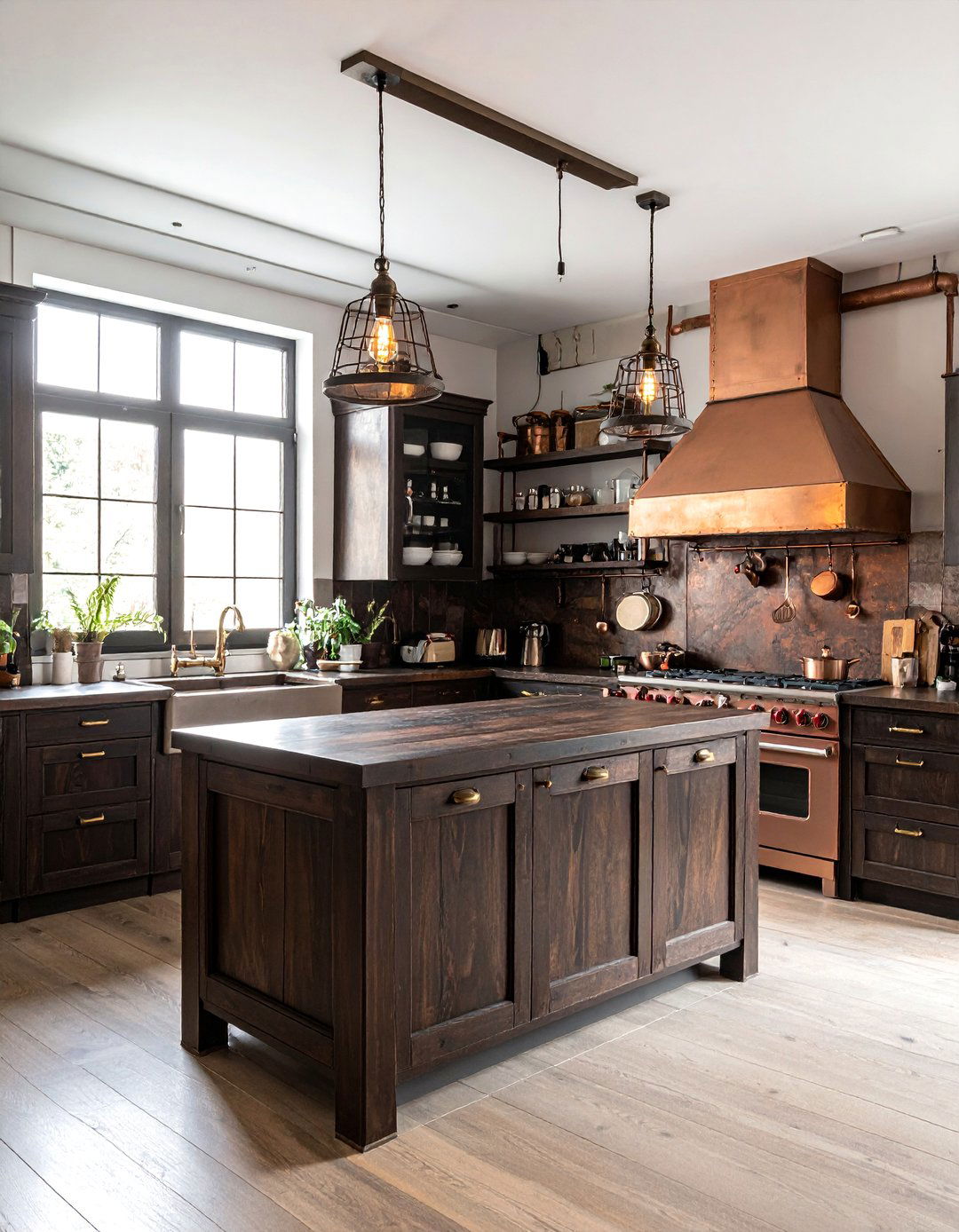 Industrial Kitchen Workshop - 25 Unique Steampunk Interior Design Ideas for Your Home