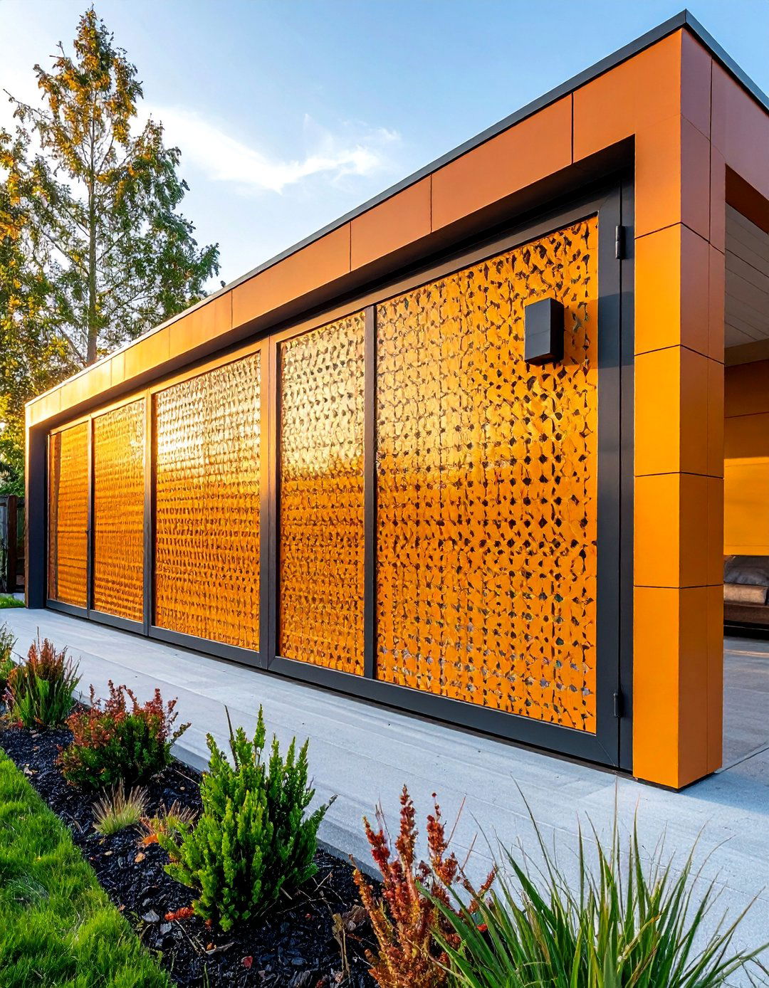Industrial Mesh Security Sliding Gates - 30 Sliding Gate Design Ideas for Modern Homes