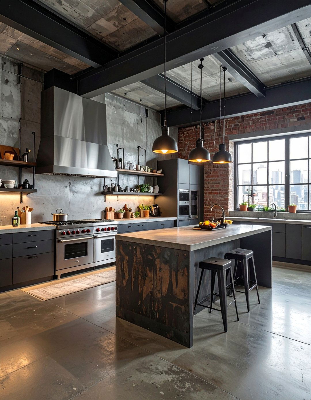 Industrial Style Kitchen Elements - 25 Dream Kitchen Ideas for Your Modern Home