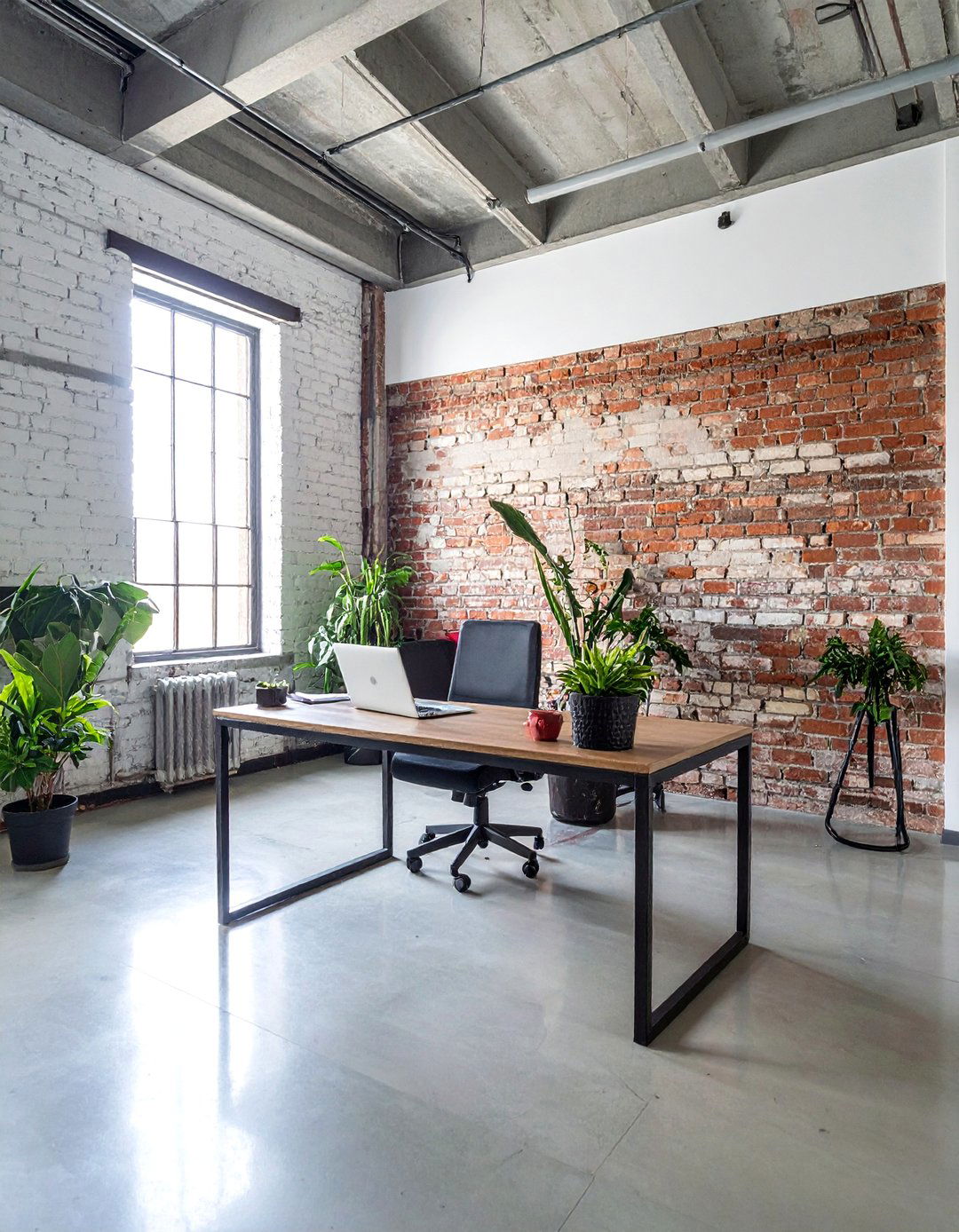 Industrial and Brick Textures - 25 Office Wall Murals to Inspire Productivity and Creativity