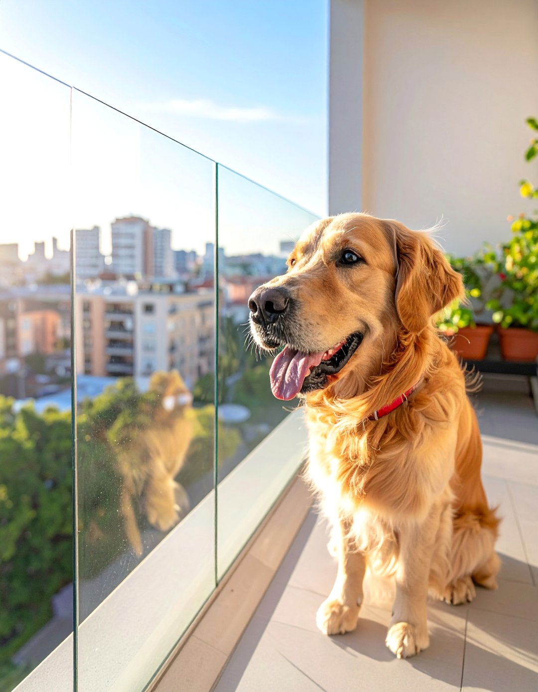 Install Protective Dog Balcony Railing Guards - 20 Dog Balcony Ideas for a Pet-Friendly Outdoor Space
