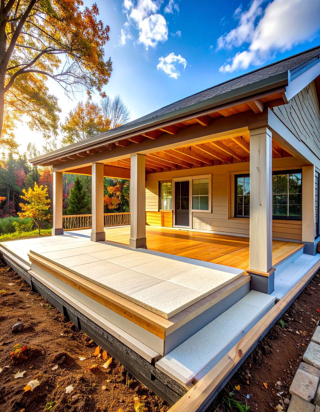 Insulated Floor Systems - 25 Enclosed Porch Ideas for Year-Round Enjoyment