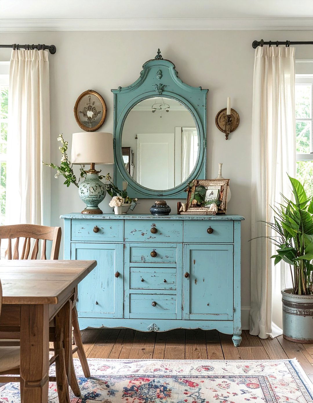 Integrating Vintage and Antique Finds - 30 Cottage Decorating Ideas for a Charming Home