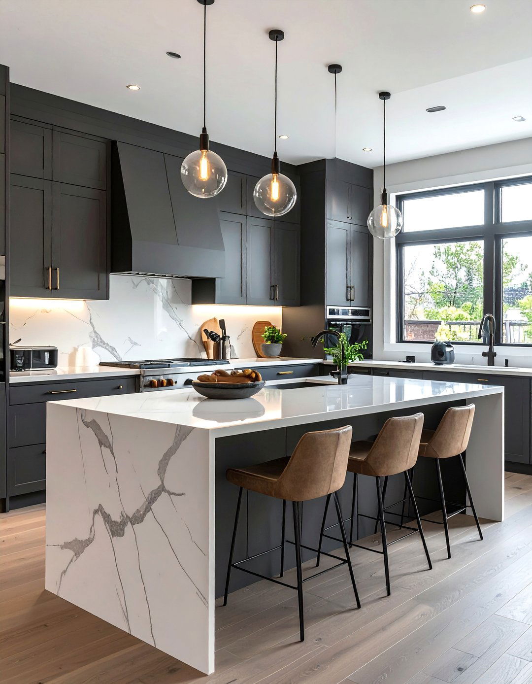 Integrating a Cashmere Kitchen Island