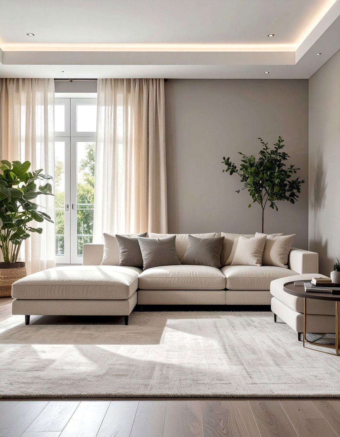 Ivory and Warm Gray Palette - 40 Warm Color Palettes for Every Room in the House