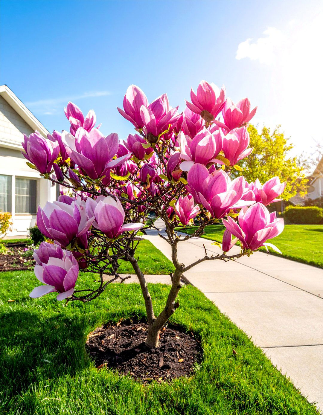 Jane Magnolia Tree for Two Toned Blooms - 30 Best Small Trees for Your Front Yard Landscaping
