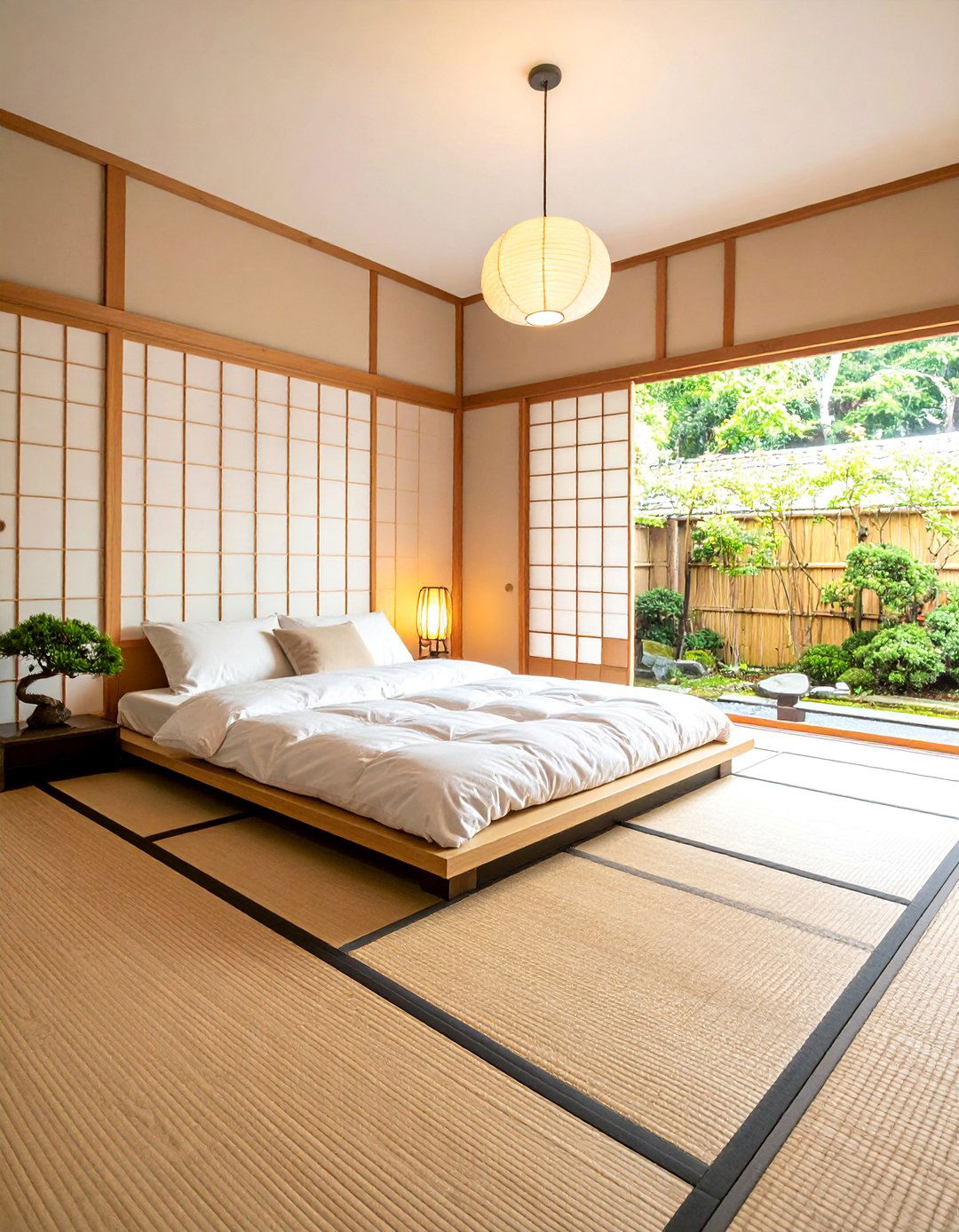 Japanese Minimalist Zen Bedroom - 15 Futon Bedroom Ideas for a Versatile and Cozy Space