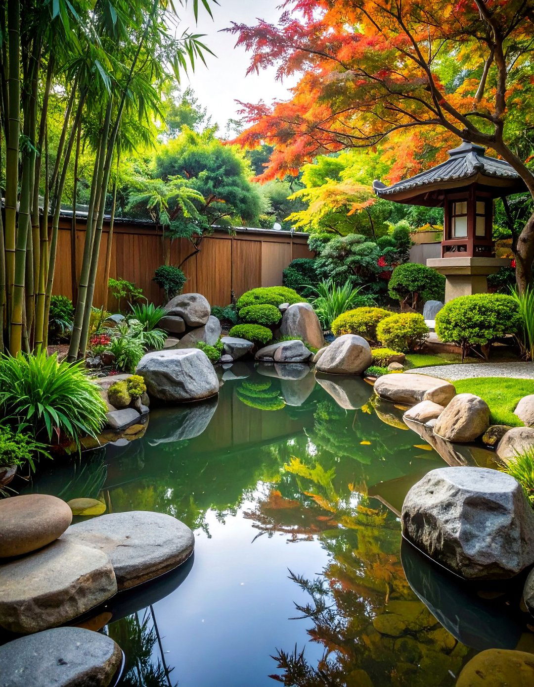 Japanese Zen Duck Pond - 15 Creative Duck Pond Ideas for Your Backyard