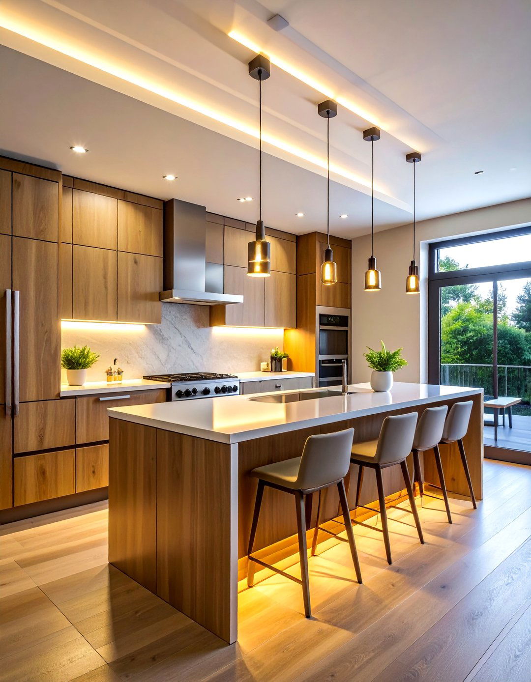 Kitchen Track Lighting with Dimmer Controls - 20 Kitchen Track Lighting Ideas for Modern Homes