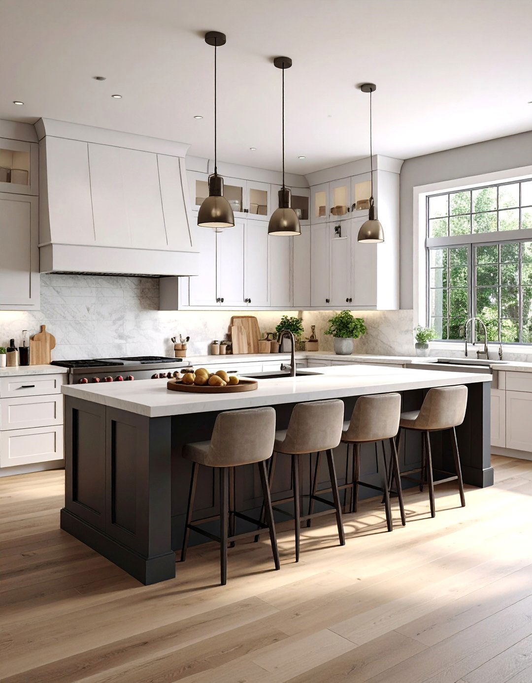 Large Scale Farmhouse Kitchen Island for Entertaining - 25 Farmhouse Kitchen Island Ideas for a Functional Space