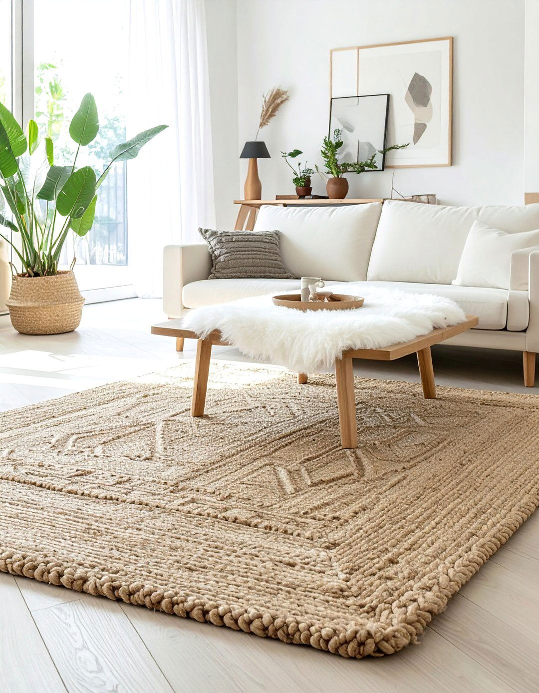 Layered Area Rugs - 40 Cozy Living Room Ideas to Transform Your Space