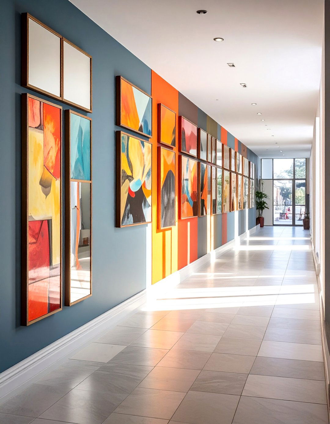 Layered Gallery Wall Composition - 20 Mirror Collage Wall Ideas for Unique Decor