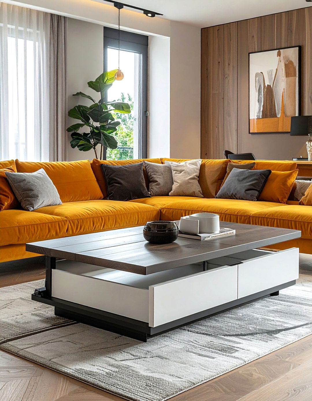 Lift Top Coffee Tables - 30 Living Room Storage Ideas to Maximize Your Space