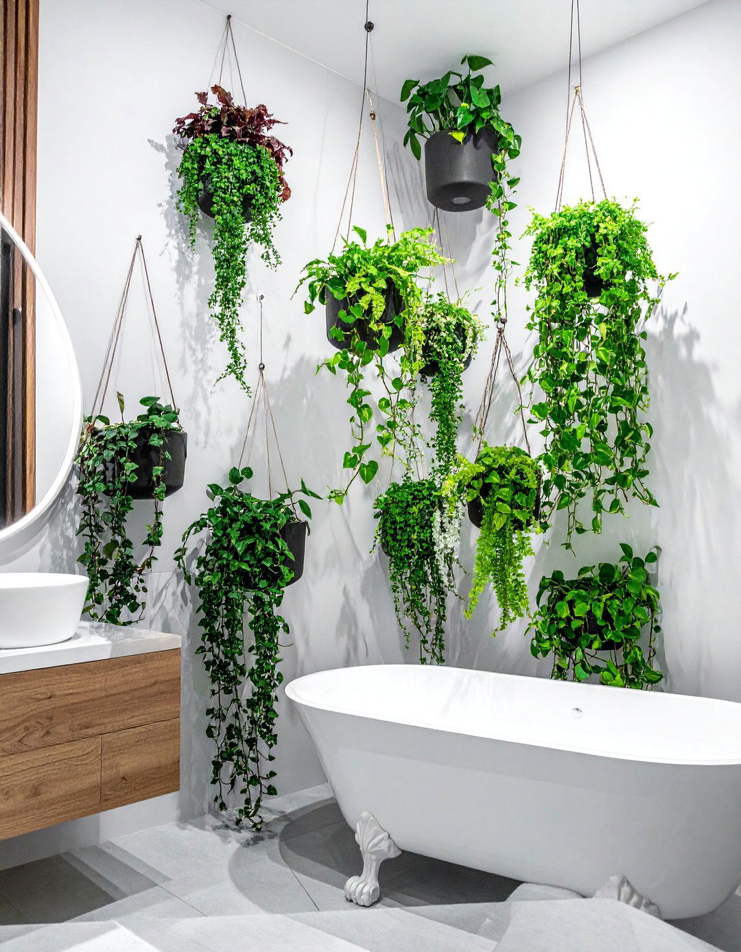 Living Plant Wall Installation - 40 Wall Decor Ideas to Transform Any Room