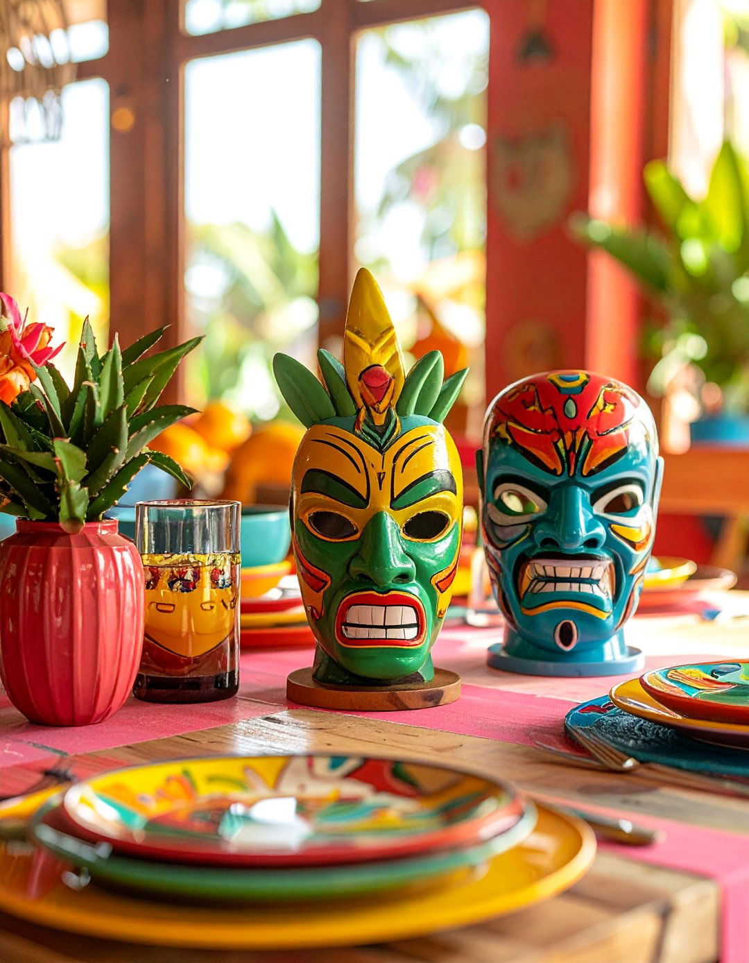 Lucha Libre Themed Accents - 20 Mexican Table Decor Ideas for Vibrant Settings
