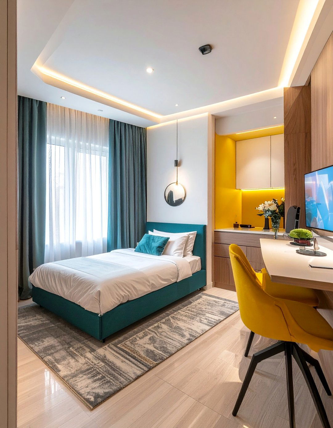 Luxury Hotel Suite - 40 Teen Hangout Room Ideas for a Fun and Relaxing Space