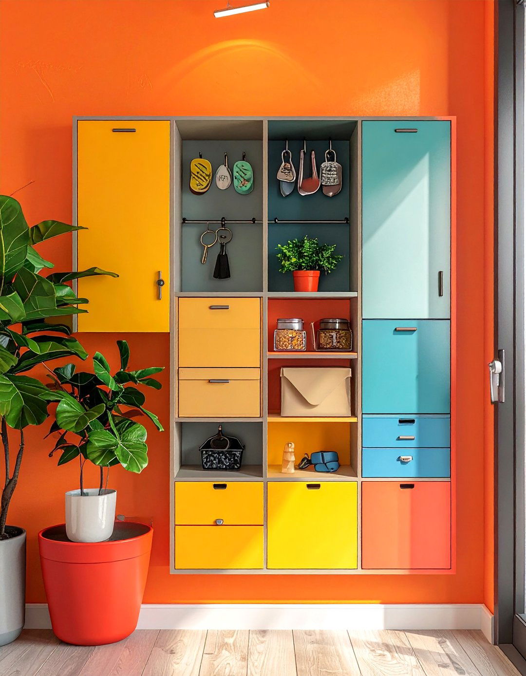 Magnetic Key and Mail Organizer - 40 Small Entryway Ideas for Stylish First Impressions