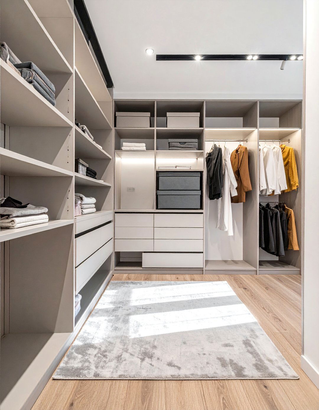 Maintenance and Cleaning Integration - 30 Dressing Room Ideas to Organize Your Space