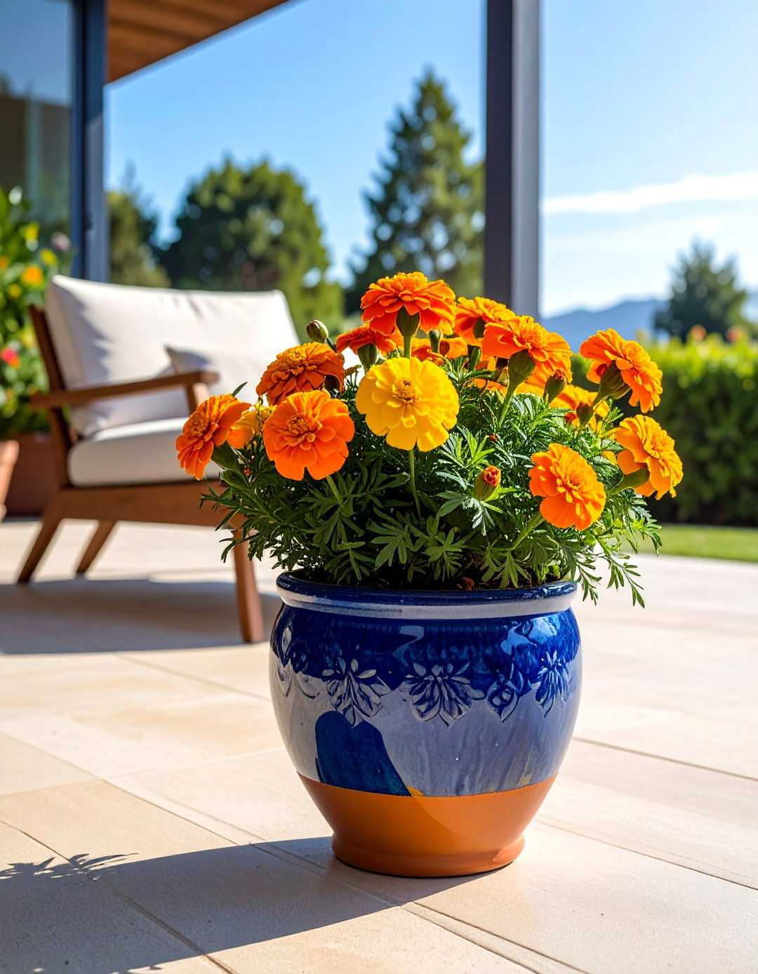 Marigold for Patios - 30 Outdoor Plants Perfect for Your Patio