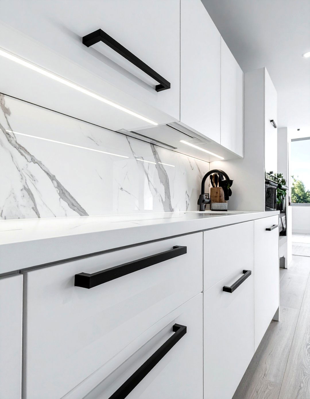 Matte Black Bar Pulls - 40 Kitchen Cabinet Hardware Ideas to Elevate Your Design