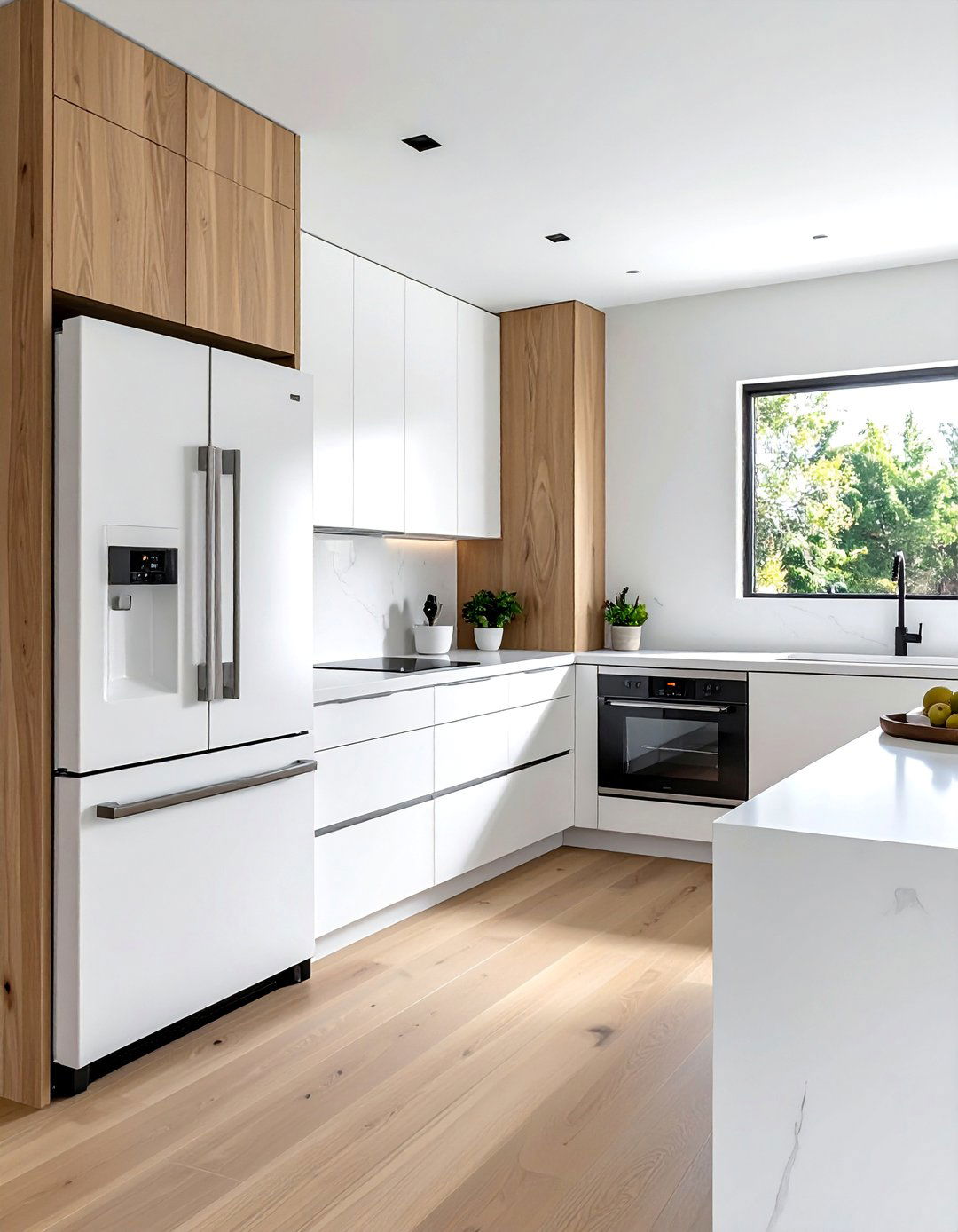 Matte White Appliances - 40 Kitchen With White Appliances Ideas for a Clean Look