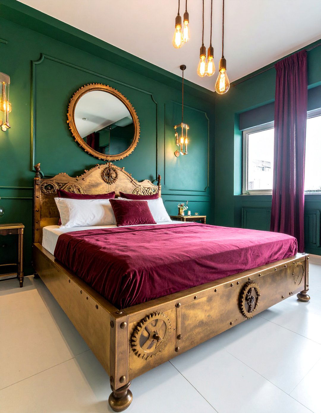 Mechanical Bedroom Sanctuary - 25 Unique Steampunk Interior Design Ideas for Your Home