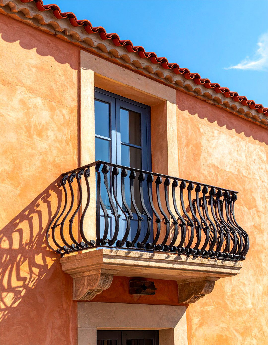 Mediterranean Style French Balcony - 25 French Balcony Ideas for a Charming Outdoor Space