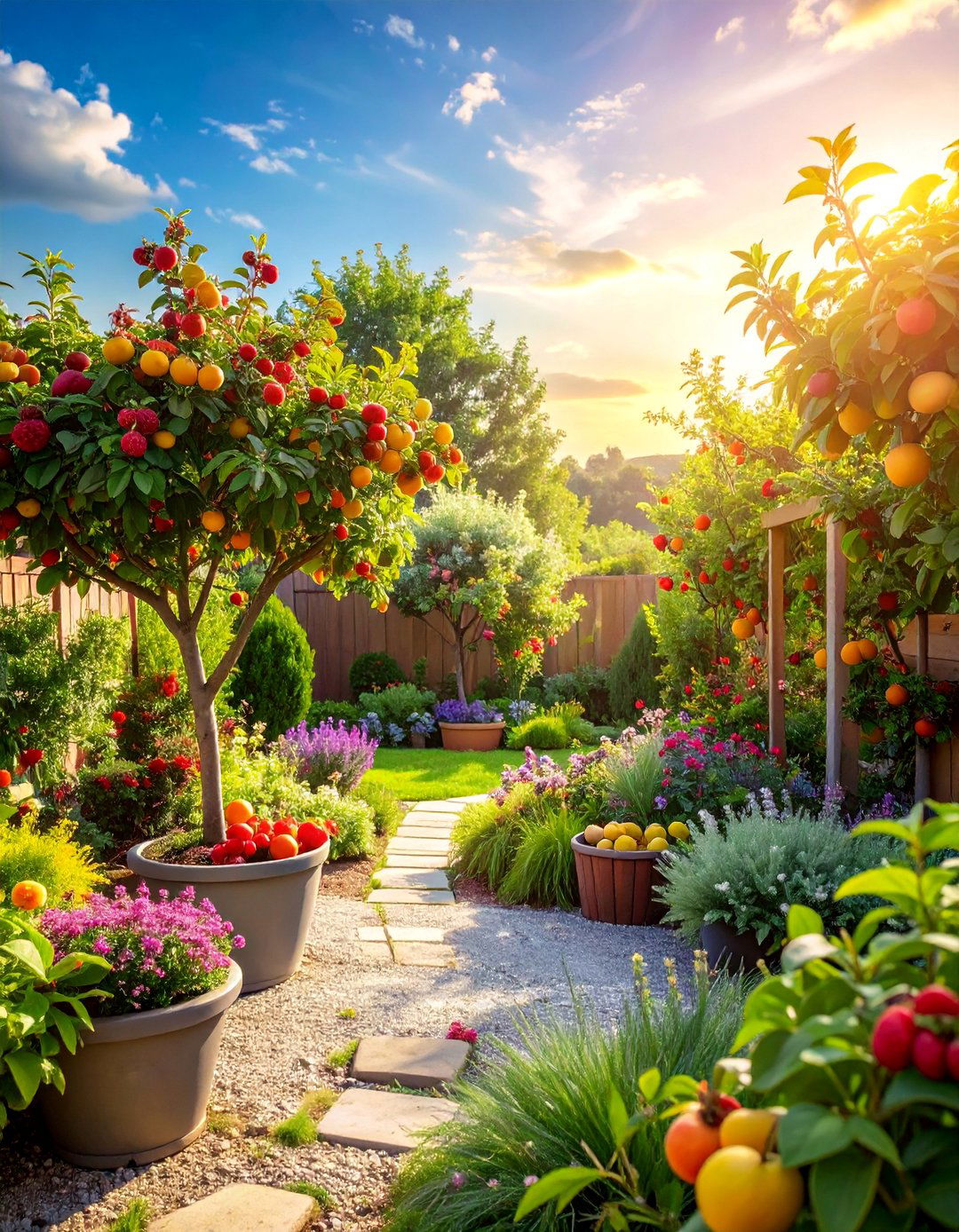 Miniature Orchard Gardens - 40 Small Backyard Landscaping Ideas for Big Impact