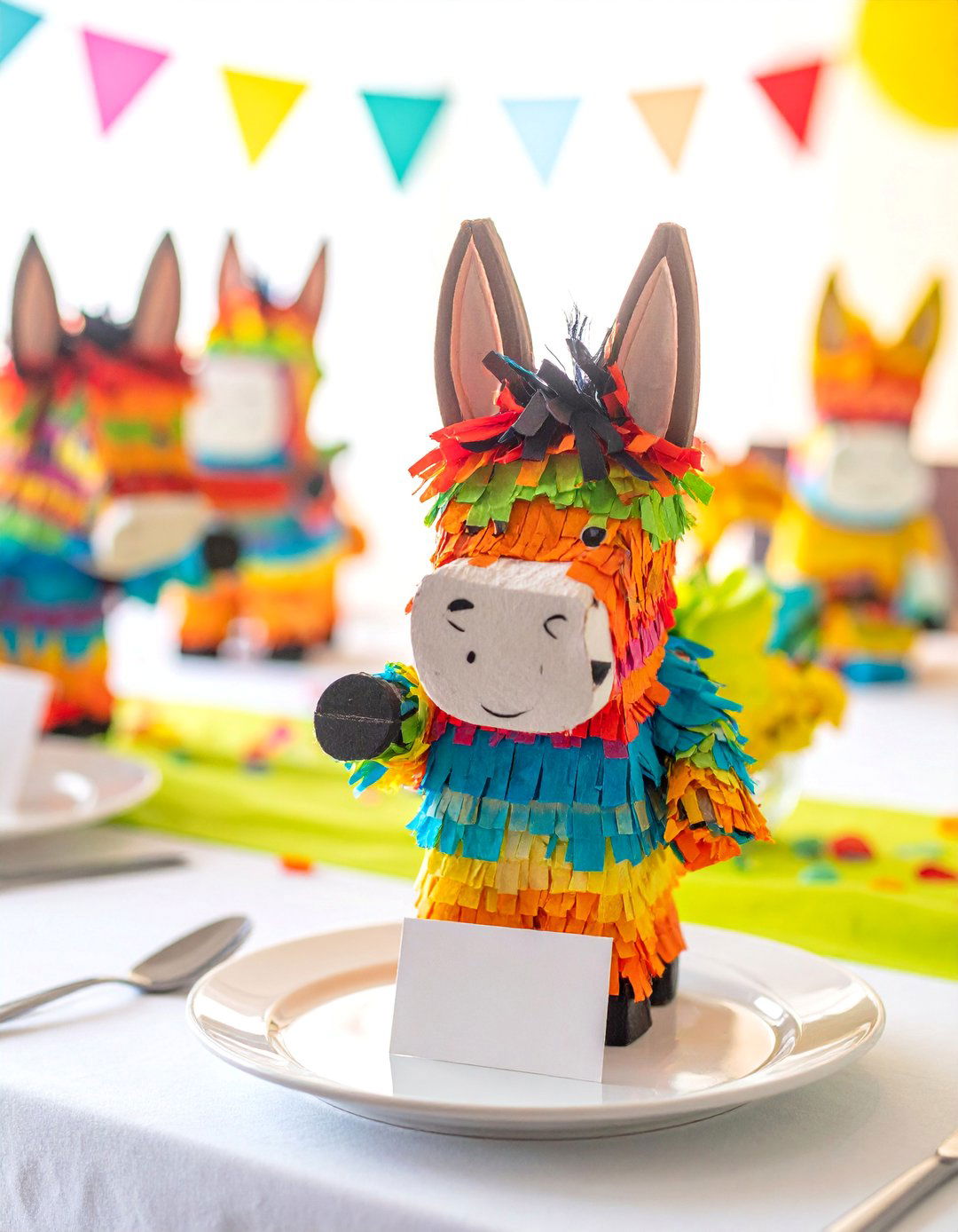 Miniature Piata Place Card Holders - 20 Mexican Table Decor Ideas for Vibrant Settings