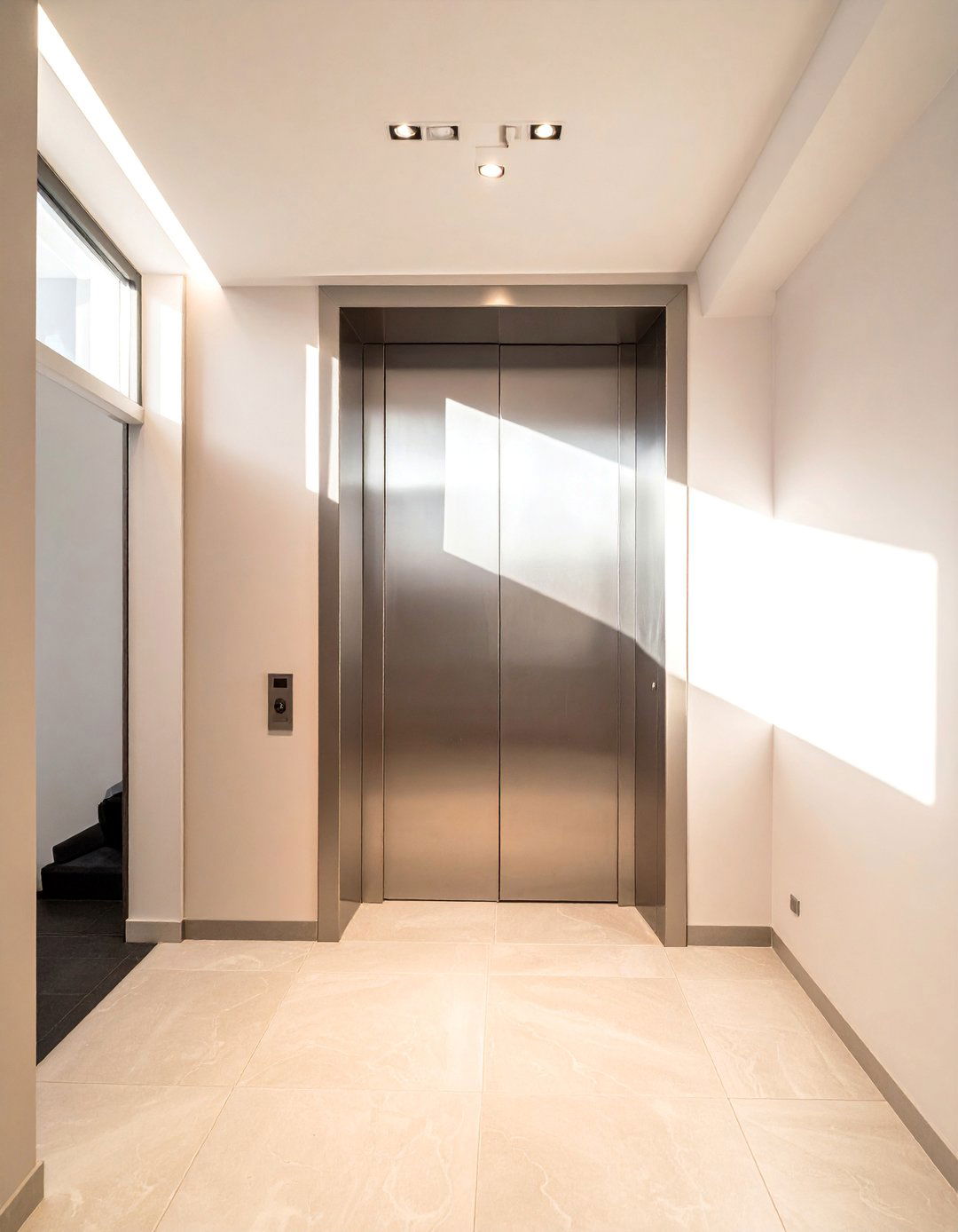 Minimalist Clean Lines - 25 Elevator Design Ideas for Modern Homes