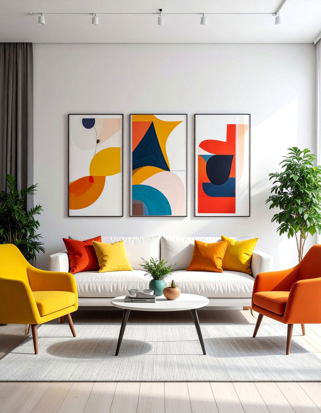 Minimalist Eclectic Gallery Wall - 25 Eclectic Gallery Wall Ideas for Artistic Homes