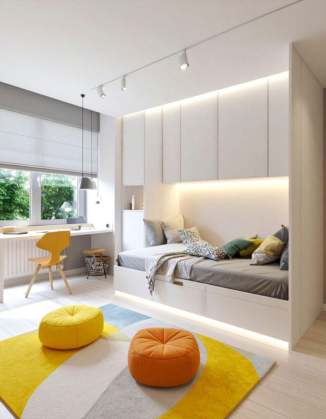 Minimalist Zen Space - 40 Teen Hangout Room Ideas for a Fun and Relaxing Space
