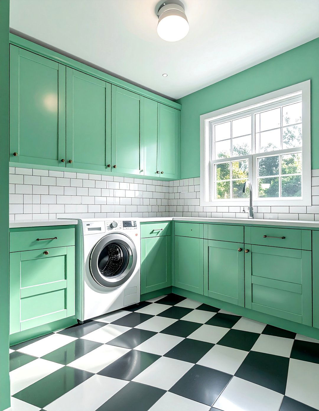Mint Green Laundry Room Paint - 25 Laundry Room Paint Ideas for a Fresh Look