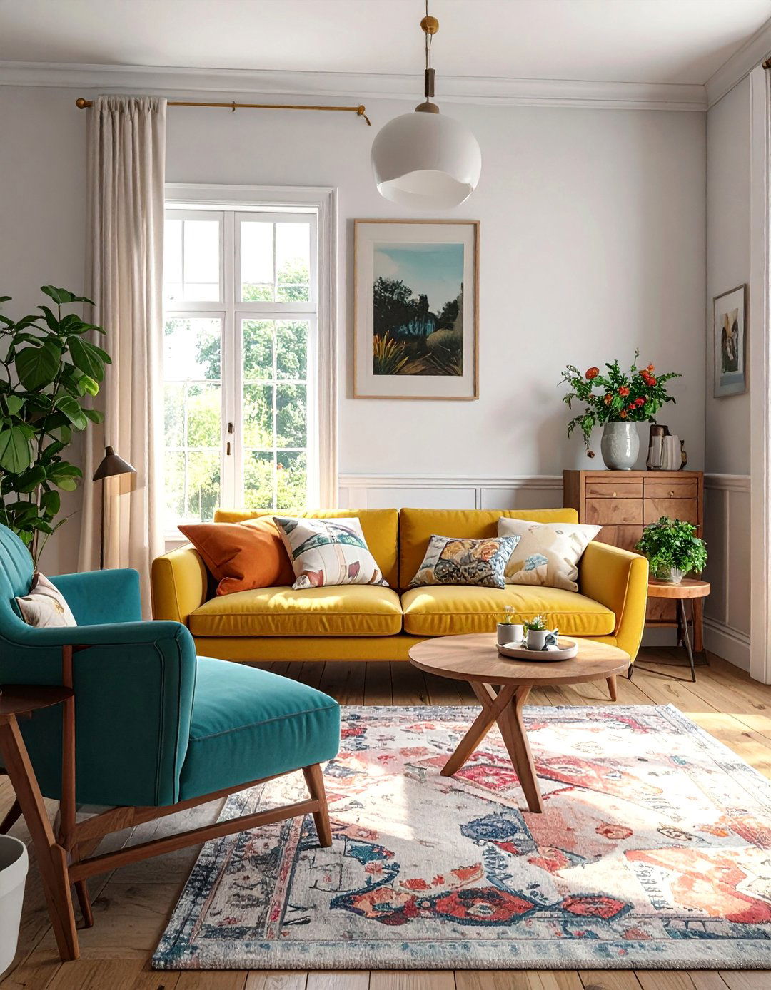 Mismatched Furniture Cottage Living Room - 30 Cottage Living Room Ideas for a Cozy Retreat