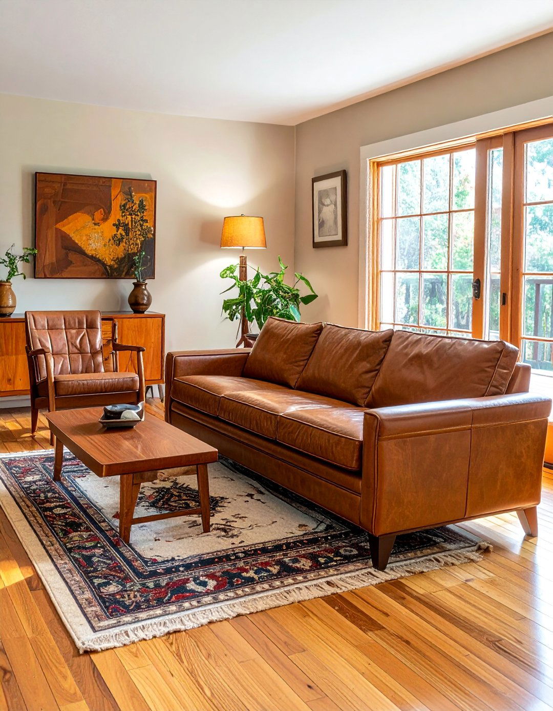 Mission Style Furniture in a Craftsman Living Room - 30 Craftsman Living Room Ideas for a Timeless Look