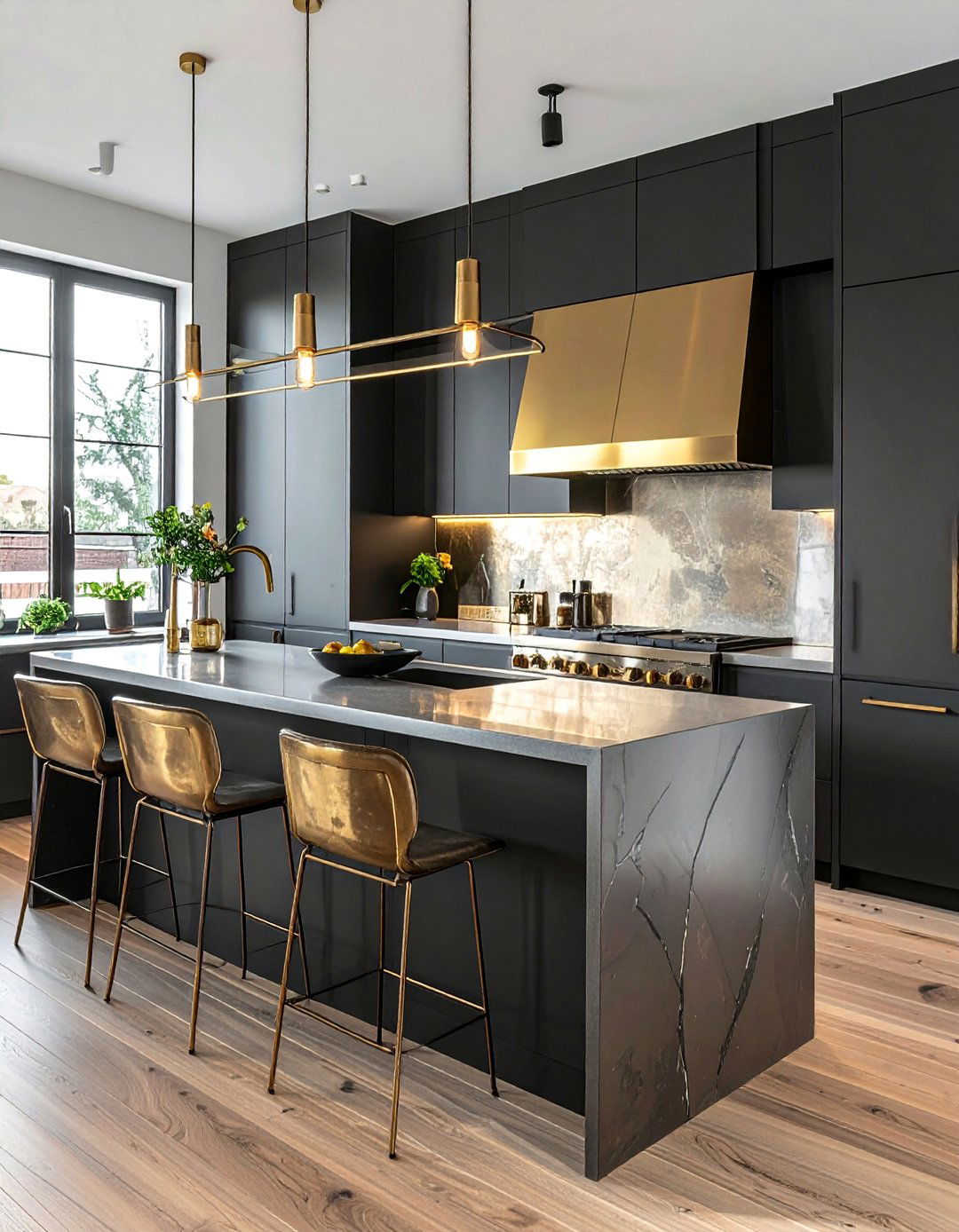 Mixed Metal Finish Kitchen - 25 Dream Kitchen Ideas for Your Modern Home